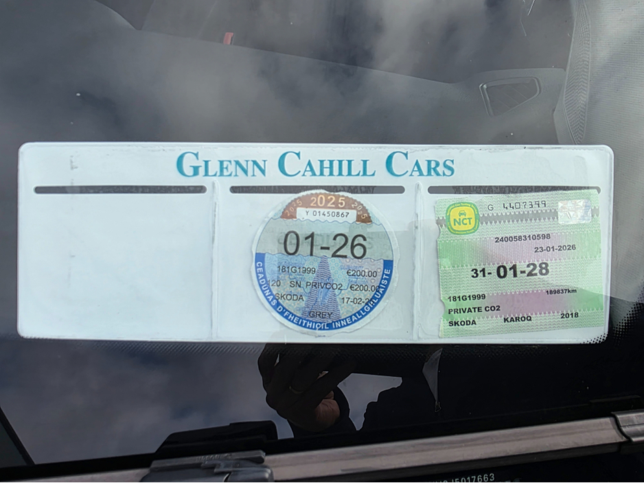 2018 Skoda Karoq STYLE 1.6 TDI 116 BHP - Pan Roof, Leather €15,900