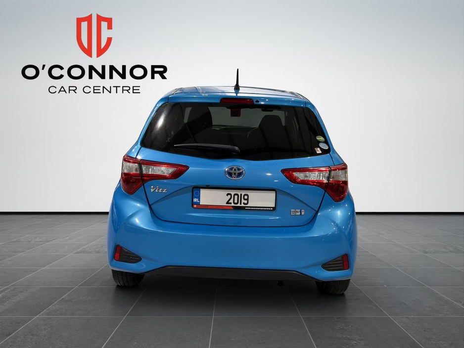 2019 Toyota Yaris “Blue that pops, fuel bills that don’t.” €13,888