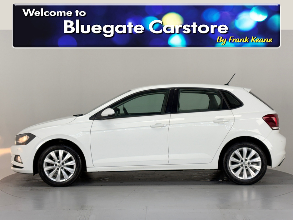 2018 Volkswagen Polo NEW NCT COMFORTLINE 1.0 MANUAL**MULTIFUNCTIONAL STEERING WHEEL**TOUCH SCREEN MEDIA DISPLAY**PARKING SENSORS**APPLE CARPLAY**BLACK CLOTH INTERIOR**SEMI DIGITAL DASH**ISOFIX**FINANCE AVAILABLE** €14,495