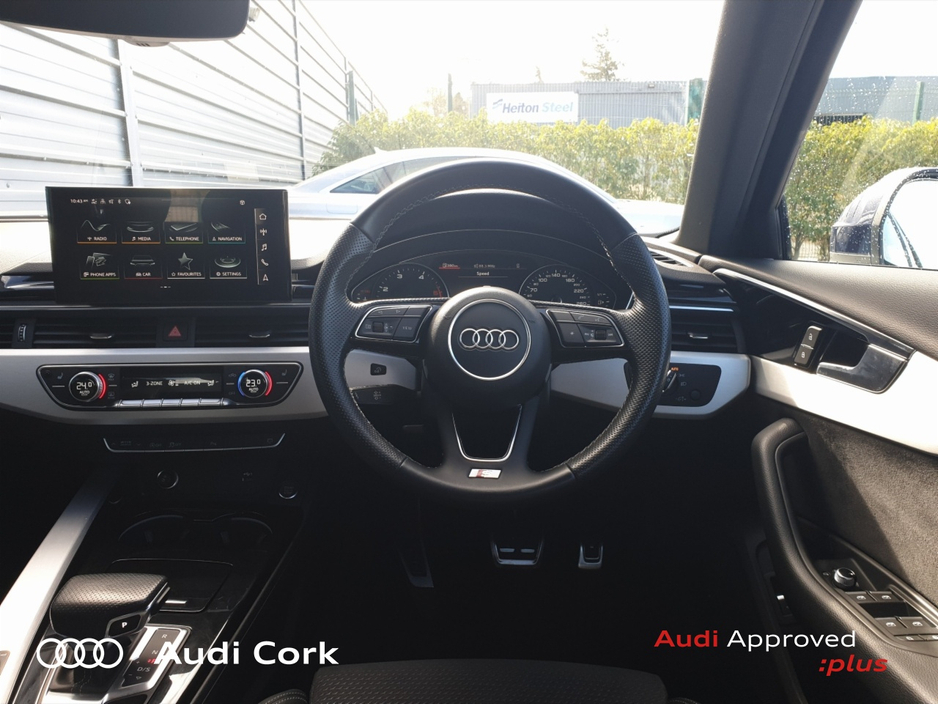 2022 Audi A4 2.0 35TDI 163BHP S-LINE AUTOMATIC WITH AMBIENT LIGHTING €36,995