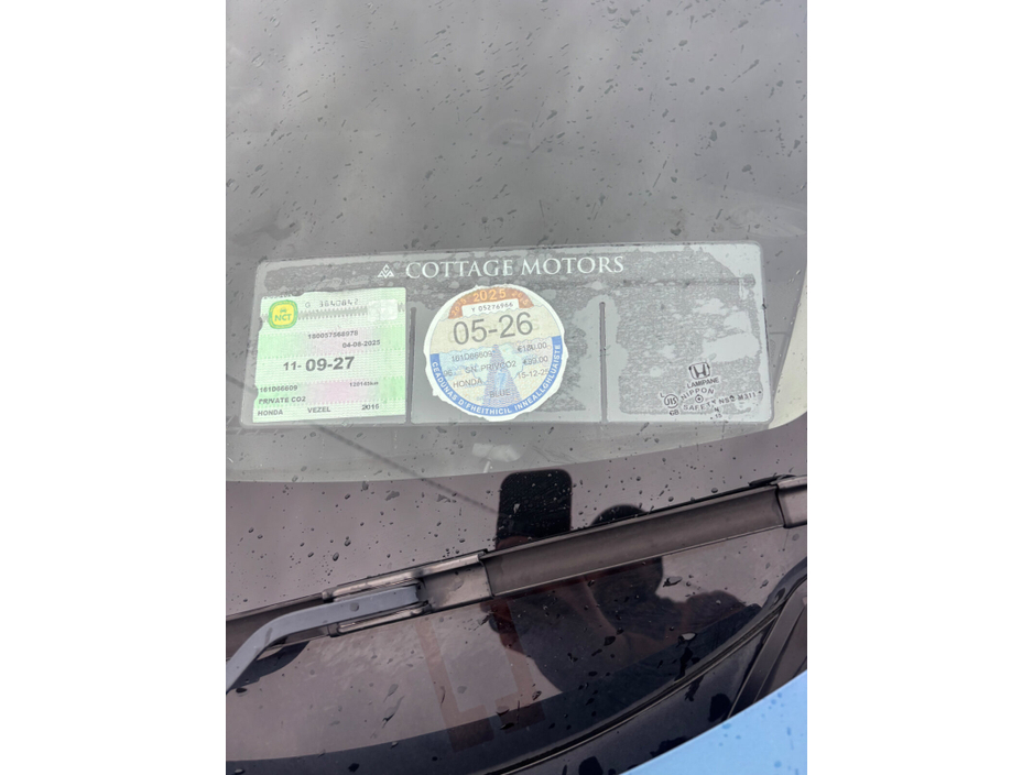 2016 Honda Vezel  €13,950