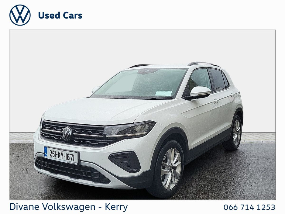 2025 Volkswagen T-Cross EDITION 75 1.0 TSI PETROL 95HP €28,950