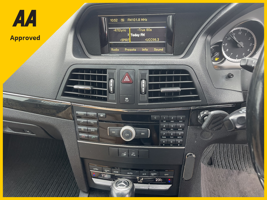 2010 Mercedes-Benz E Class E-COUPE CDI BLUE EFFICIENCY AUTO AVANTGARDE COUPE 2DR €7,500