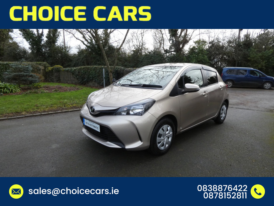 2016 Toyota Yaris 1.3 AUTO ONLY 52000 KM €10,450