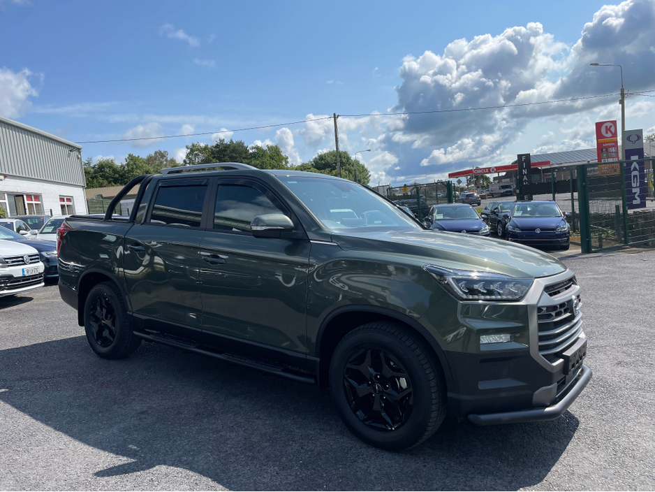 2025 Ssangyong Musso 2.2 PICK UP CUSTOM 5 SEATER COMMERCIAL 4WD 200 BHP 3.5 TON TOWING CAPACITY REV-CAMERA // 5 YEAR WARRANTY // APPLY FOR FINANCE TODAY // THE BEST VALUE PICK UP IN IRELAND // €43,950
