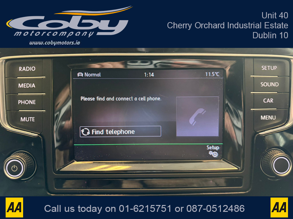 2013 Volkswagen Golf 1.4 5DR AUTO Highline. New NCT done before collection. Full Leather, Reverse Cam, Cruise Control, Heated Seats, Dual Climate, MFSW, Paddle Shift, Bluetooth and more. €11,450