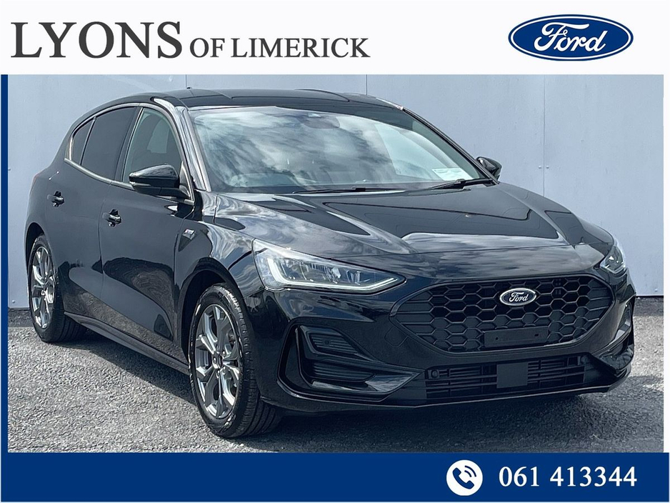 2026 Ford Focus ST-Line 5 door 1.0L EcoBoost 125PS Petrol 6 Speed €35,940
