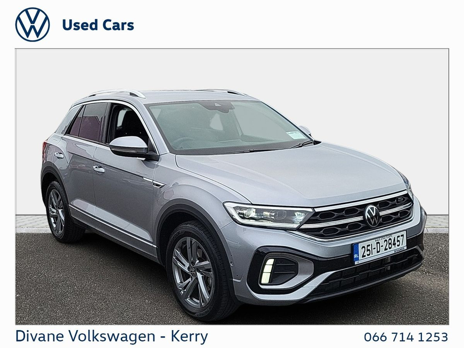 2025 Volkswagen T-Roc AUTO R-LINE 75 1.5 TSI PETROL 150 BHP €39,950