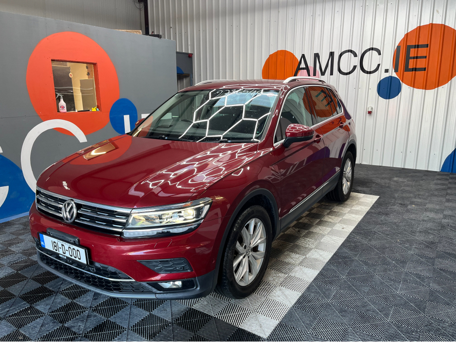 2018 Volkswagen Tiguan €24950! 2018 VOLKSWAGEN TIGUAN TDI 4 MOTION  2.0 AUTOMATIC / CRUISE CONTROL / REVERSE CAMERA / HEATED FRONT & REAR SEATS / PADDLE SHIFTERS €24,950
