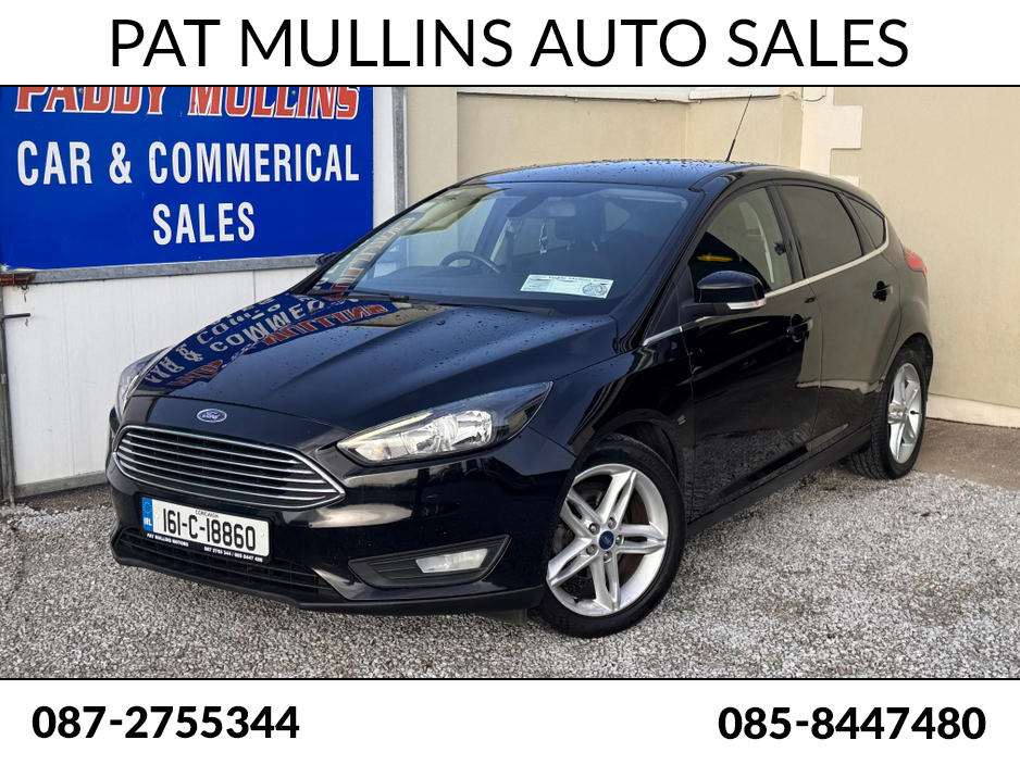 2016 Ford Focus 1.5 TDCI ZETEC 120PS 5DR €11,950