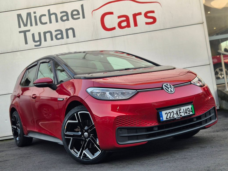 2022 Volkswagen ID.3 Pro 58KWH Life, 20” Alloys, Climate Control, Heated Seats, CarPlay - Trade in Price €20, 888. €20,999