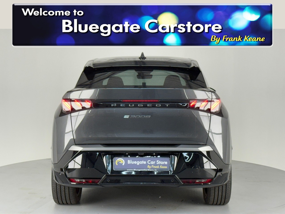 2025 Peugeot 3008 GT EV**DIGITAL DASH**TOUCH SCREEN MEDIA**APPLE CAR PLAY**HEATED SEATS**HEATED STEERING WHEEL**ELECTRIC TAILGATE**CRUISE CONTROL**MULTIFUNCTIONAL STEERING WHEEL**REVERSE CAMERA**PARKING SENSORS** €35,995