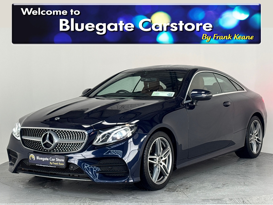 2019 Mercedes-Benz E Class 200 COUPE AMG SPORT 2DR**BROWN LEATHER INTERIOR**FRONT HEATED ELECTRIC SEATS**DIGITAL MEDIA DISPLAY**DYNAMIC DRIVE MODES**REVERSE CAMERA**PARKING SENSORS**DUAL CLIMATE CONTROL**AMBIENT LIGHTING** €32,995