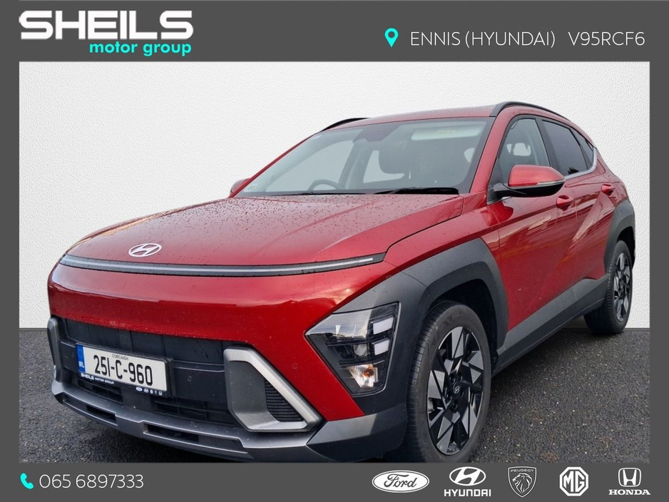 2025 Hyundai Kona 1.6 HYBRID Elegance Auto €35,950