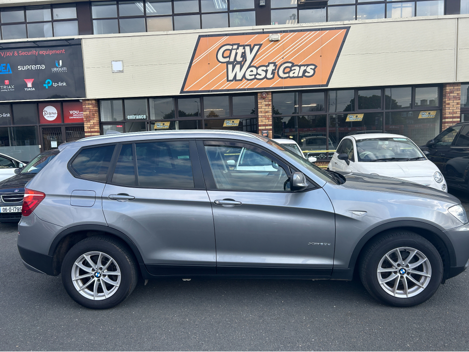 2012 BMW X3 AUTOMATIC //4 WHEEL DRIVE////ORIGINAL IRISH CAR WITH BRAND NEW NCT UNTIL 3/2027///LOW TAX JUST 400E//GREAT VALUE JEEP €9,999