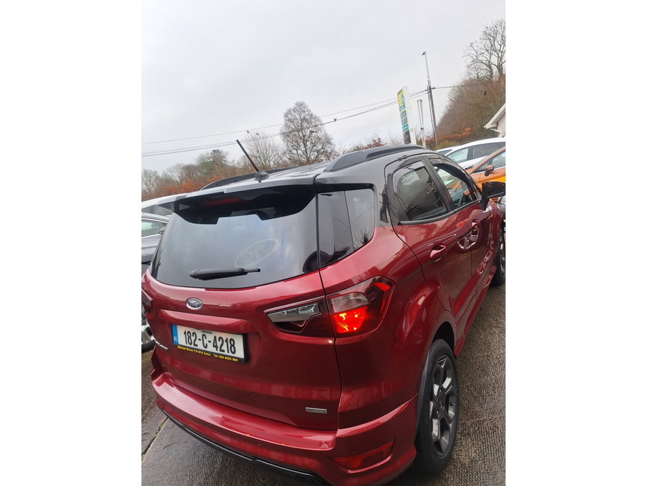 2018 Ford Ecosport 1.0 120PS 4DR ST-LINE €13,995