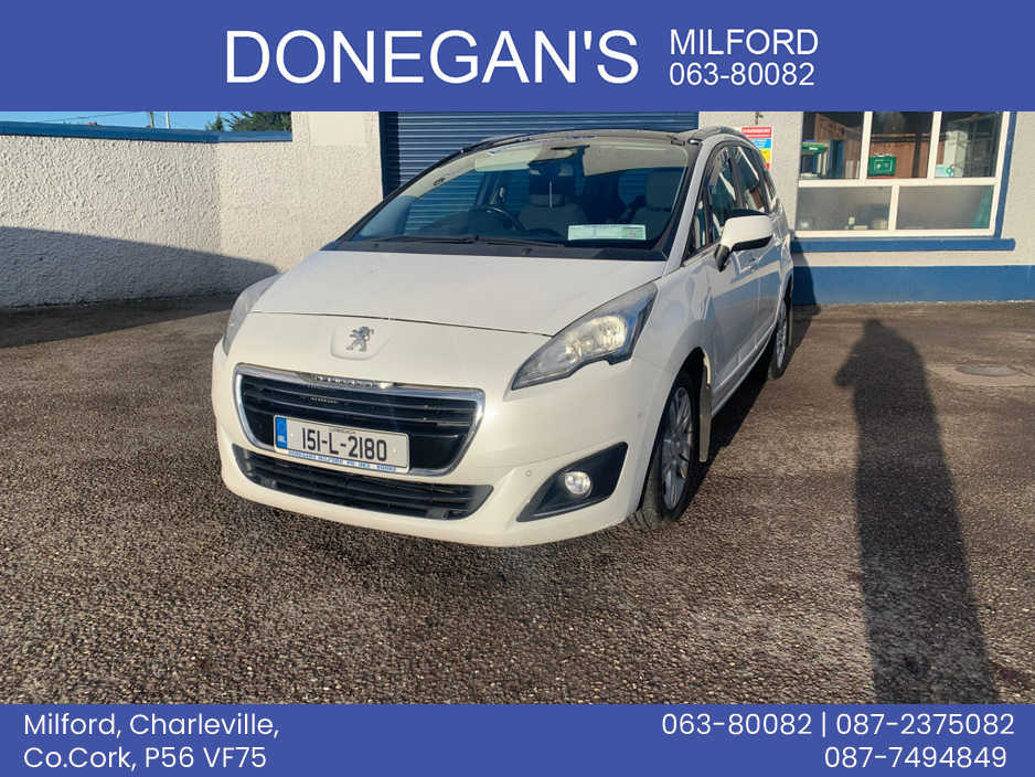 2015 Peugeot 5008 ACTIVE FAMILY 1.6 HDI 4DR €6,000