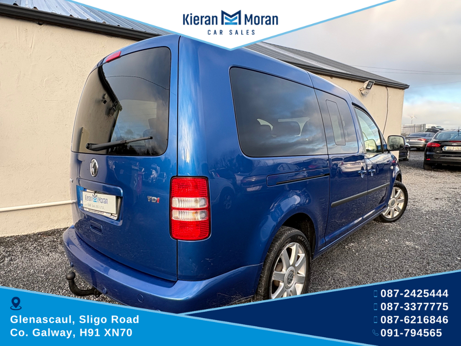 2012 Volkswagen Caddy MAXI LIFE DSG 7S 5DR €8,950
