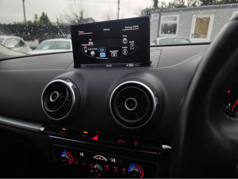 2014 Audi A3 Saloon 1.4 TFSI SALOON PRIVACY GLASS REVERSING CAMERA - PARKING SENSORS ALLOYS - SIMI DEALER - LOW ROAD TAX BAND €14,750