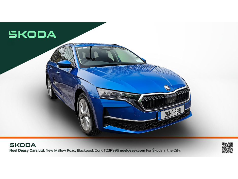 2026 Skoda Octavia COMBI SELECTION 2.0 TDI 115 BHP 5DR- AS NEW WITH FULL FACTORY WARRANTY €37,951