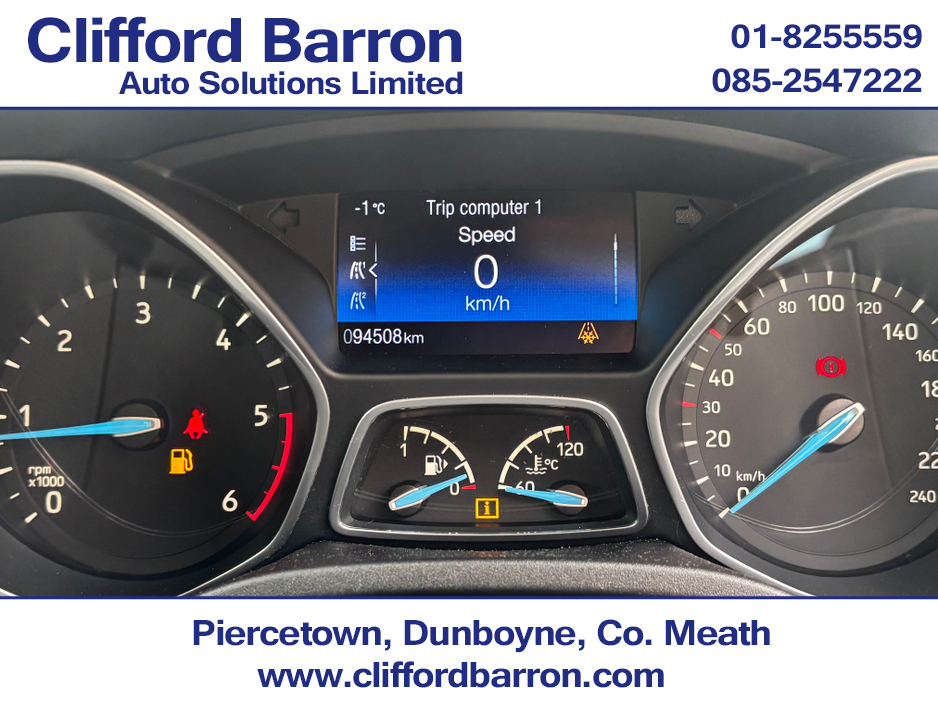 2017 Ford Focus 5DR 1.5 TD 95PS 6SPEED 4DR €14,950