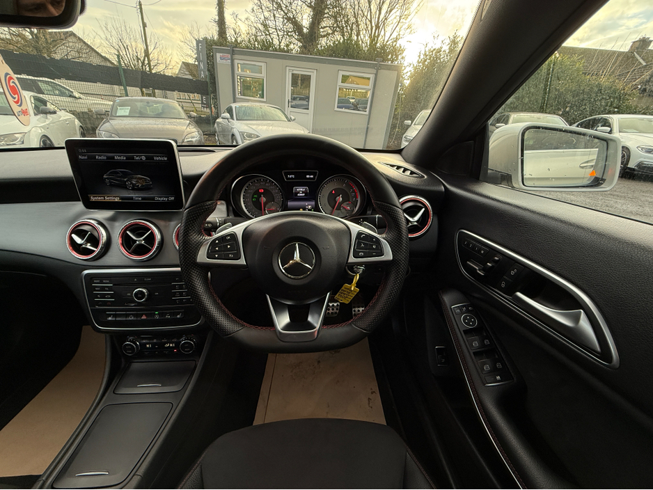 2015 Mercedes-Benz CLA Class ( 152 REG ) PANORAMIC SUNROOF AMG INTERIOR CLA180 HALF LEATHER HEATED  SEATS , PRIVACY GLASS REV CAMERA ALLOYS - €18,950