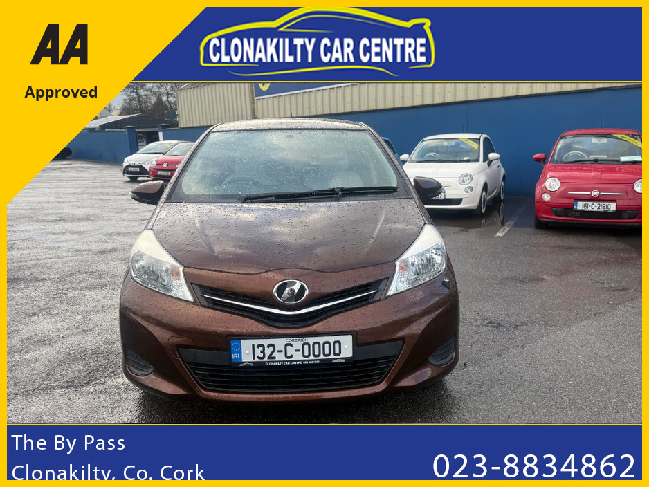 2013 Toyota Vitz Genuine Low Mileage Toyota Vitz Automatic 1.3 Petrol €9,950