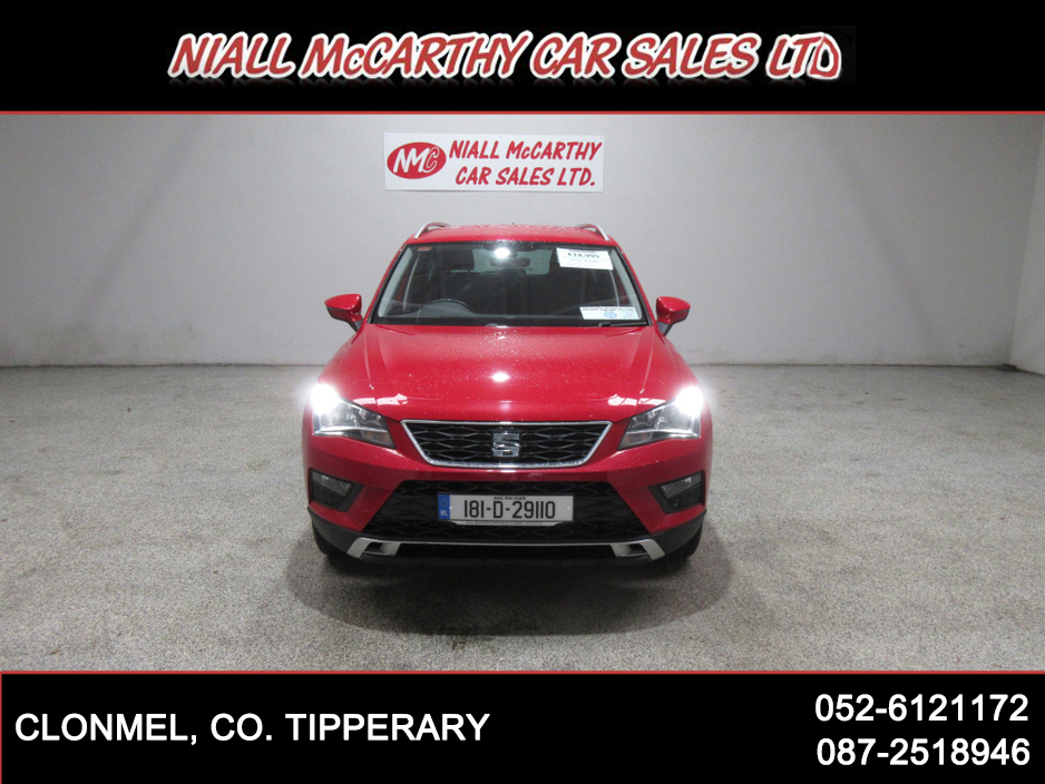 2018 SEAT Ateca 1.6 TDI 115HP SE - FINANCE & SCRAPPAGE AVAILABLE €14,995