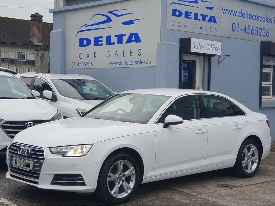 2017 Audi A4 SALOON SPORT 1.4 TFSI 150BHP MANUAL NCT 02/28 FINANCE AVAILABLE @ €67 PER WEEK PARKING SENSORS/ AUDI MMI/ BLUETOOTH/ SCROLL CONTROLS/ ALLOYS/ HISTORY CHECKED €14,950