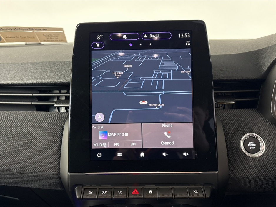 2025 Renault Clio ESPRIT ALPINE TCE90**HEATED MULTIFUNCTIONAL STEERING WHEEL**HEATED HALF LEATHER SPORT SEATS**DIGITAL DASH**TOUCH SCREEN APPLE CAR PLAY**DRIVE MODES**17" BLACK ALLOYS**ISOFIX**FINANCE AVAILABLE