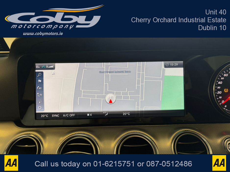 2018 Mercedes-Benz E Class E220 BLUETEC AMG LINE 5DR AUTO.  New NCT, Cruise Control, Full Leather, Alloy Wheels, 2 Keys, Dual Climate Control, Sat Nav, BT, Full Electrics, Parking Sensors, Heated Seats, MFSW, Handsfree, & mor €26,950