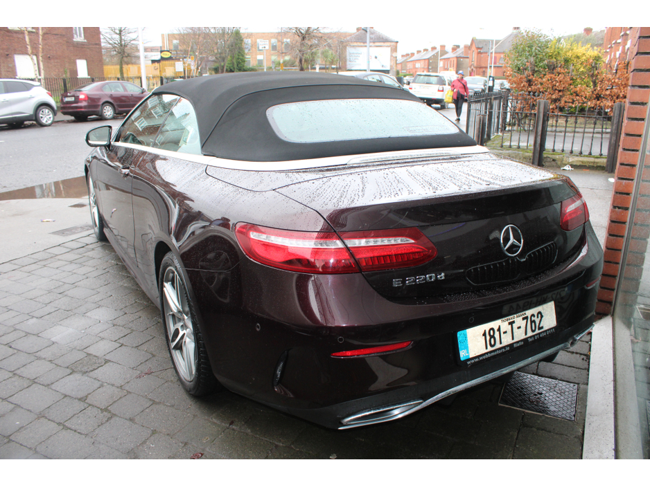 2018 Mercedes-Benz E Class 220 D AMG SPORT 2DR AUTO CABRIOLET €29,950