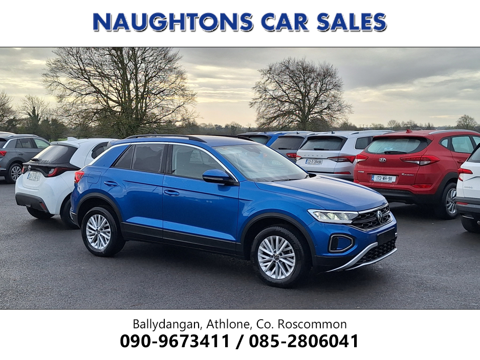 2024 Volkswagen T-Roc LIFE 1.0 TSI MANUAL 6SPEED 10HP *High Spec/Reverse Camera/Front & Rear Sensors*