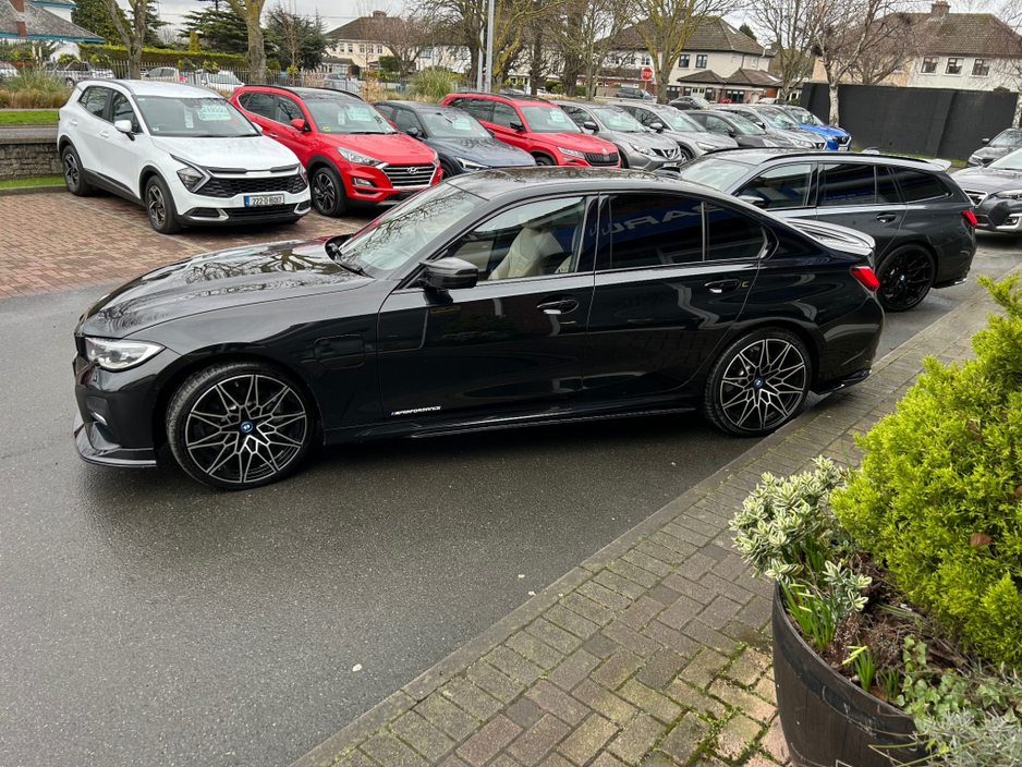 2022 BMW 3 Series Ultimate M-3 Styled 330e-PHEV - Must See To Appreciate - Black + Ivory Leather - Full Spec . Top Trade-ins + Finance Deals - Assured Dealer Warranty - €32,950
