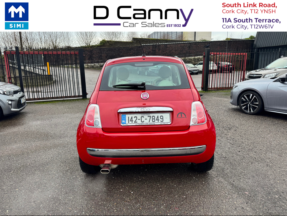 2014 Fiat 500 1.2 LOUNGE 69BHP 3DR €7,900