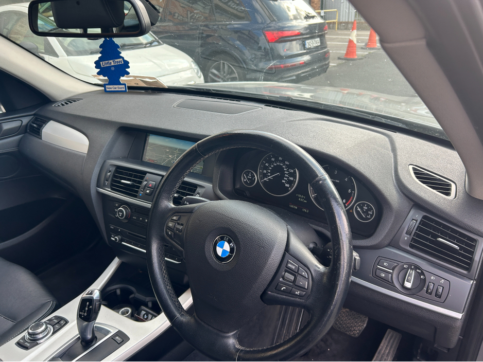 2012 BMW X3 AUTOMATIC //4 WHEEL DRIVE////ORIGINAL IRISH CAR WITH BRAND NEW NCT UNTIL 3/2027///LOW TAX JUST 400E//GREAT VALUE JEEP €9,999