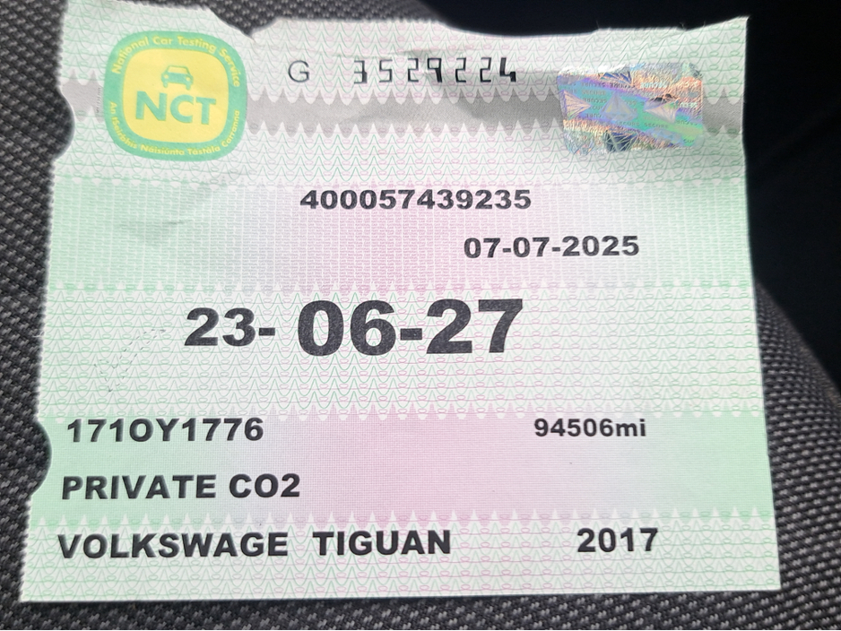 2017 Volkswagen Tiguan 2.0 Diesel SE Nav Model Bluemotion 150 BHP.