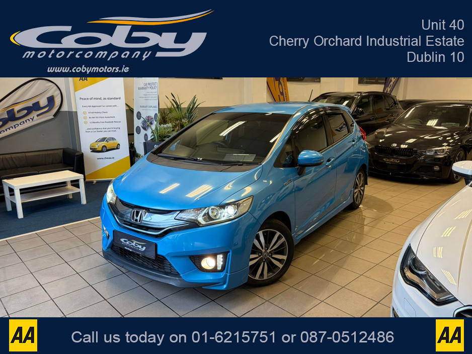 2014 Honda Fit 1.5 Petrol HYBRID 5DR AUTO. Immaculate Car with only 110km, 2 Keys, NCT done before collection, Mirror Link, Climate Control, Cruise Control, Full Electrics and much more. €9,950