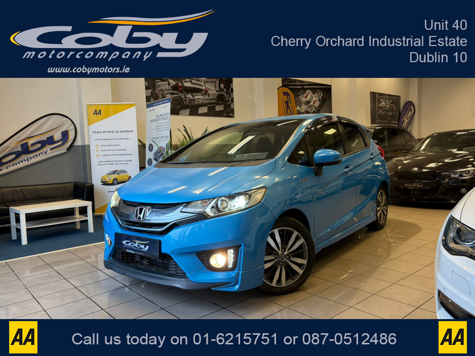 2014 Honda Fit 1.5 Petrol HYBRID 5DR AUTO. Immaculate Car with only 110km, 2 Keys, NCT done before collection, Mirror Link, Climate Control, Cruise Control, Full Electrics and much more. €9,950