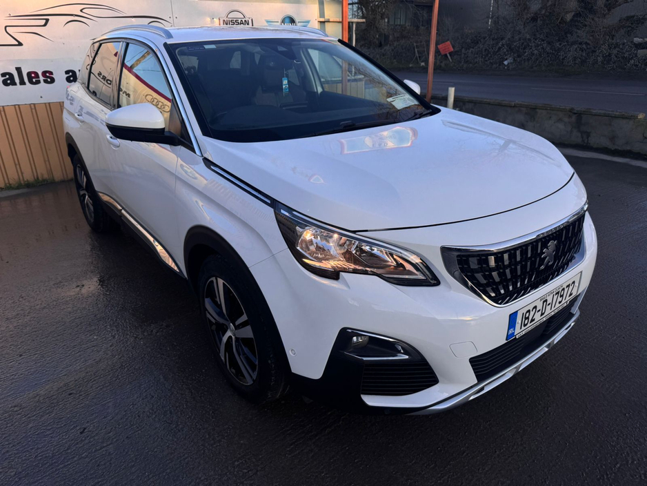 2018 Peugeot 3008 ALLURE 1.5 BLUE HDI 130 6 6.2 4DR €14,800