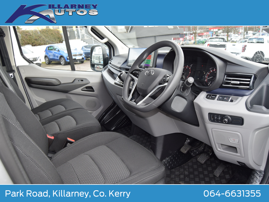 2026 Maxus Deliver 9 LWB 2.0TDCi 150BHP Price is plus vat. €26,619