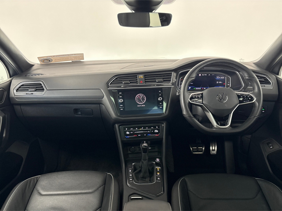 2023 Volkswagen Tiguan R-LINE 2.0 TDI AUTOMATIC 7 SEATER**PANORAMIC SUNROOF**HEATED MULTIFUNCTIONAL STEERING WHEEL**DIGITAL DASH**HEATED FRONT SEATS**REVERSE CAMERA**BLACK LEATHER INTERIOR**KEYLESS ENTRY**APPLE CARPLAY** €42,995