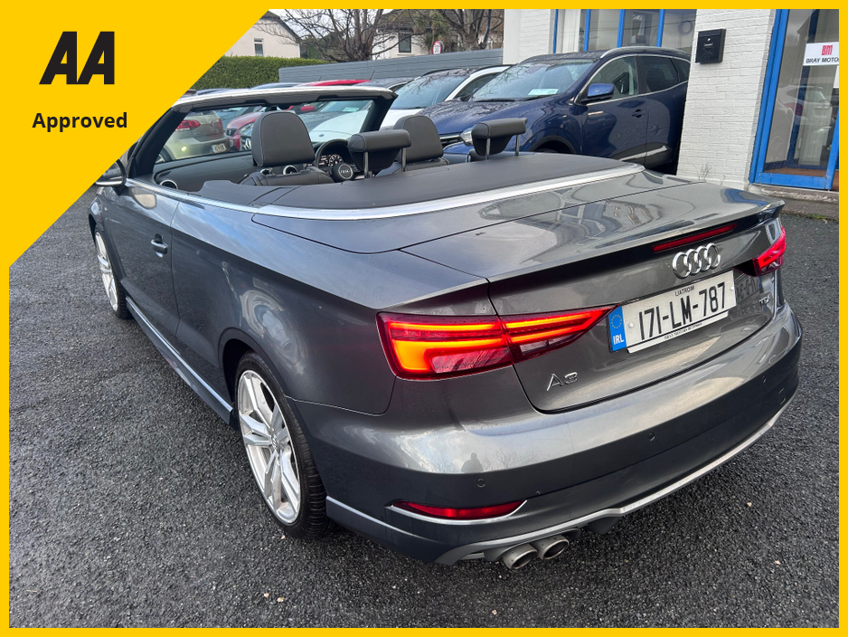 2017 Audi A3 2017 AUDI A3 2.0TDI S LINE CABRIO €17,950