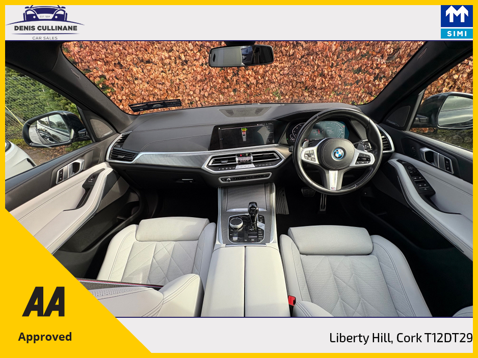 2023 BMW X5 M-SPORT 45E AUTO | SKY-LOUNGE PAN ROOF | HEADS UP AND HARMAN KARDON | 12 MONTH WARRANTY | TRADE IN WELCOME | ASK US FOR A PERSONALISED VIDEO. €73,950