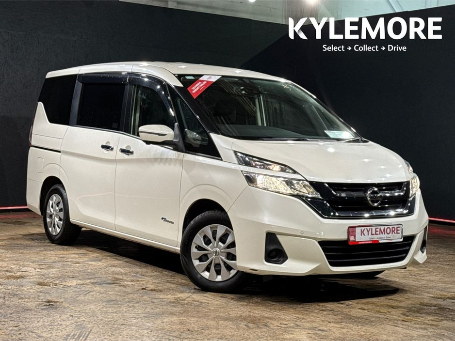 2018 Nissan Serena S-HYBRID 2.0L AUTOMATIC - MULTI FUNCTION STEERING WHEEL - CRUISE CONTROL - HEATING / AC CONTROLS - REVERSE CAMERA €19,950