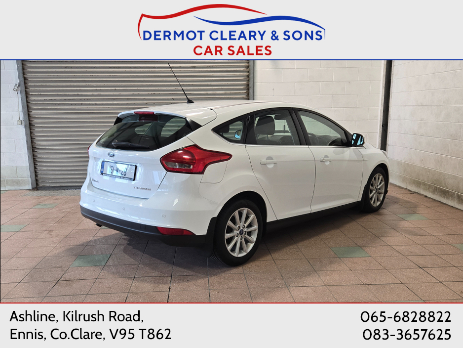 2016 Ford Focus TITANIUM 1.5 TD 95PS 6SPEED 4DR €11,750