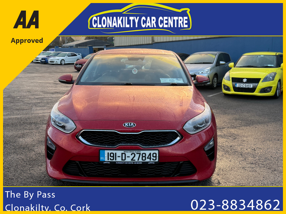 2019 Kia Ceed 1.0 K3 5DR €15,950