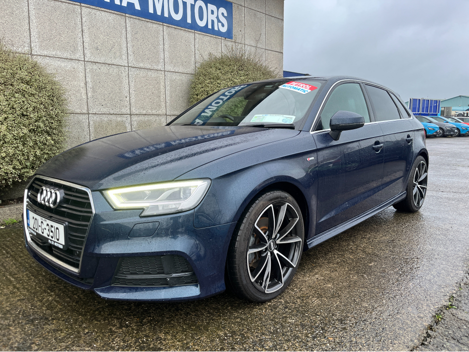 2020 Audi A3 S-LINE AUTOMATIC 1.4 PETROL //HIGH SPEC//HALF LEATHER HEATED SEATS//REVERSE CAMERA//KEYLESS ENTRY//ADAPTIVE CRUISE CONTROL// €24,950