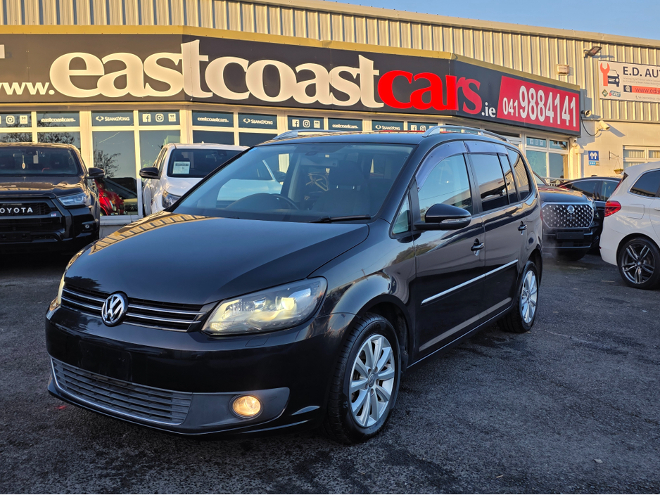 2013 Volkswagen Touran ( 132 REG  )1.4 TSI HIGHLINE EDITION  7 SEATER ALLOYS SIMI DEALER - SPECIALISING IN IMPORTS OF GERMAN AUTOMATIC HI SPEC CARS €10,950