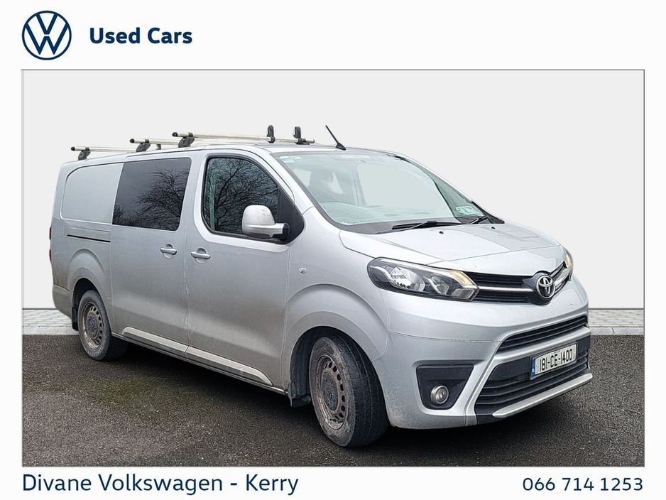 2018 Toyota Proace CREWCAB 2.0 GX 4DR 6 SEATER TRADE SALE €8,000